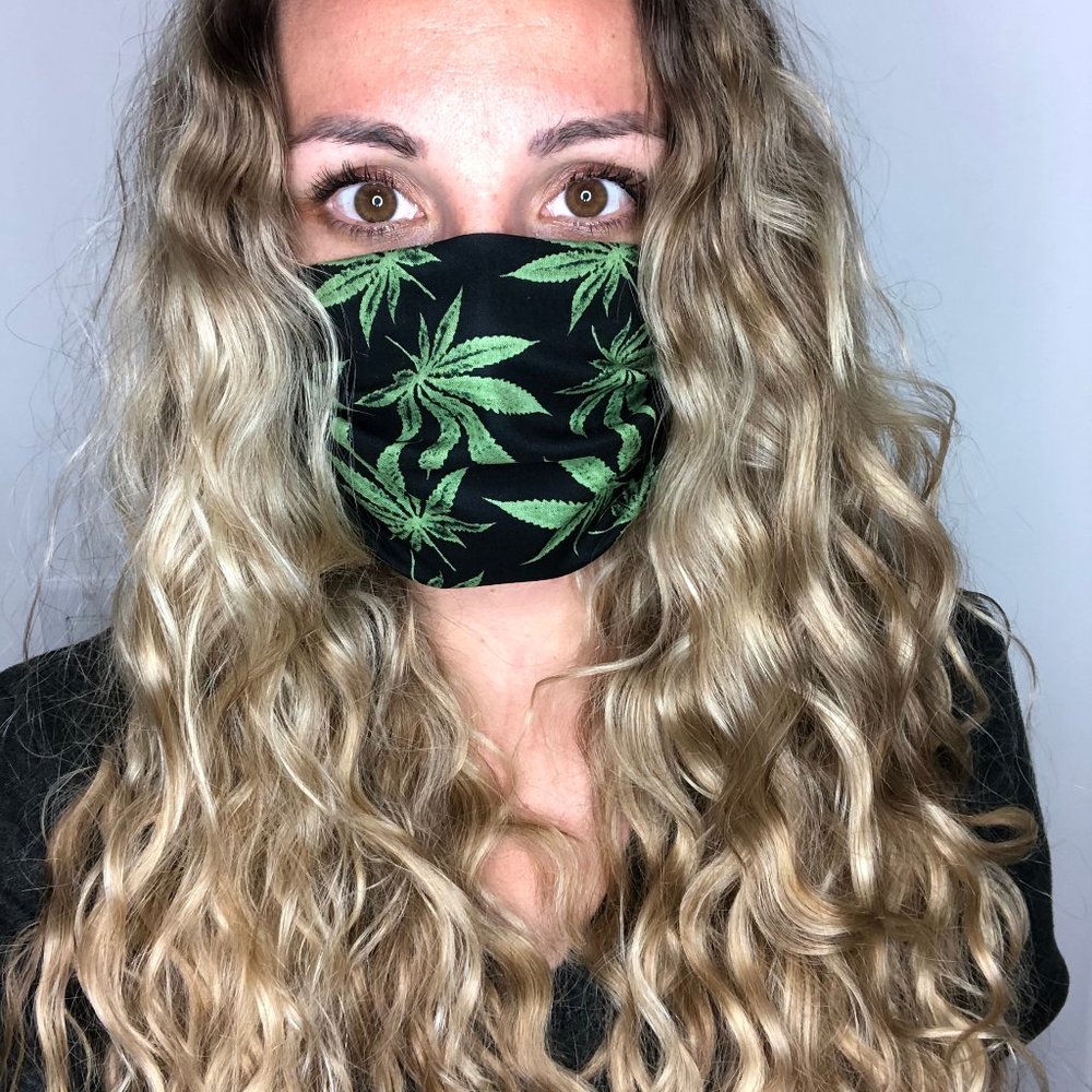 Handmade Reversible Washable Reusable Face Mask - Picture 4 of 6